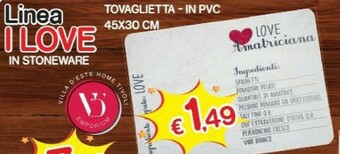 Satur Tovaglie offerta