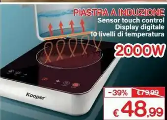 Piano cottura induzione