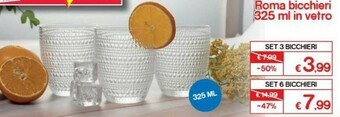 Satur Bicchieri offerta