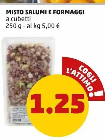 PENNY Misto salumi e formaggi offerta