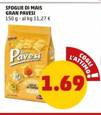 Sfoglie di mais gran pavesi