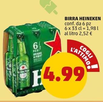 PENNY Birra heineken offerta