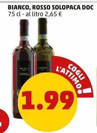PENNY Bianco, rosso solopaca doc offerta