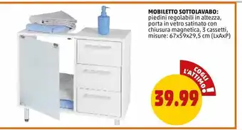 PENNY Mobiletto sottolavabo offerta