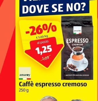 Caffè espresso cremoso 250 g