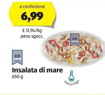 ALDI Insalata di mare dal mare 650 g offerta