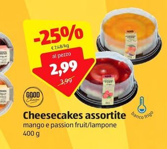 ALDI Cheesecakes assortite offerta