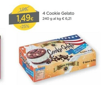 DPiù Cookie Gelato offerta