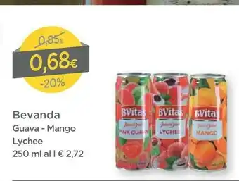 DPiù Bvitas Guava / Mango / Lychee offerta