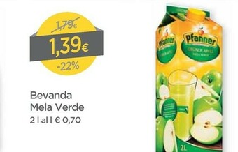 DPiù Pfanner Mela Verde 2000 G(ml) offerta