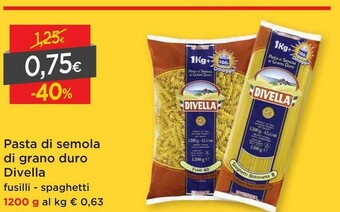 DPiù Divella Pasta Di Semola Di Grano Duro offerta