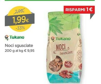 DPiù Tukano Noci offerta