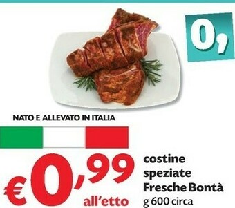 Pam Fresche Bonta Costine Speziate offerta