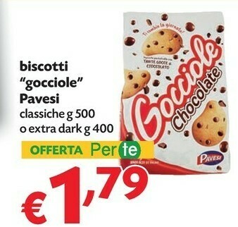 Pam Pavesi Gocciole Extradark 400 G(ml) offerta