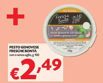 Pam Pesto Genovese Fresche Bonta offerta