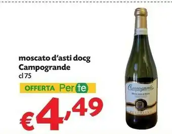 Pam Campogrande Moscato D' Asti DOCG offerta