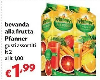 Pam Pfanner Succhi di frutta offerta
