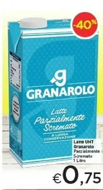 Crai Granarolo Latte Parzialmente Scremato 1000 G(ml) offerta