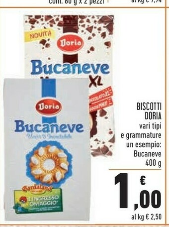 Conad Doria Bucaneve 400 G(ml) offerta