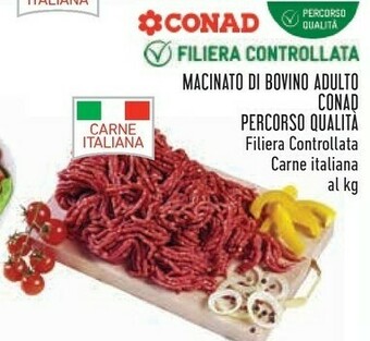 Conad Conad Macinato Di Bovino Adulto Percorso Qualita offerta