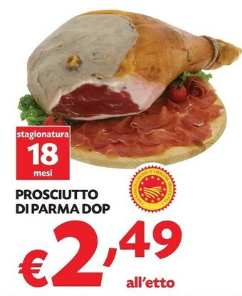 Pam Prosciutto di Parma DOP offerta