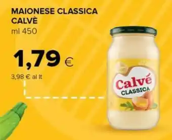 Tigre Calvé Maionese Classica ml 450 offerta