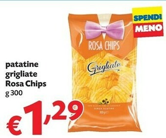Pam Rosa chips Patatine Grigliate offerta
