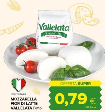 Tigre Vallelata Mozzarella Fior di Latte offerta