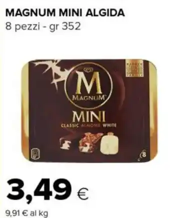 Tigre Algida Magnum Mini 8 pezzi gr 352 offerta