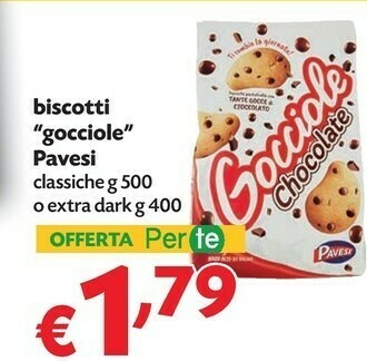 Pam Pavesi Gocciole Extradark 400 G(ml) offerta