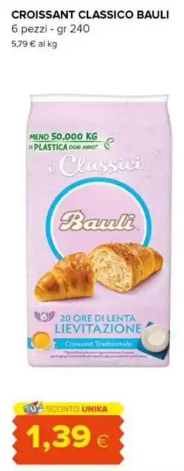 Tigre Bauli Croissant Classico 6 pezzi gr 240 offerta