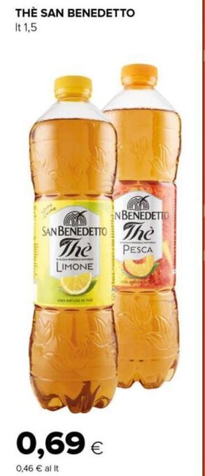 Tigre Thè San Benedetto lt 1,5 offerta