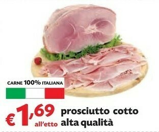 Pam Prosciutto cotto offerta
