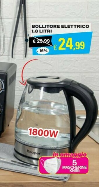 Satur Kooper Bollitore offerta