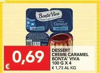 TuoDi Bontà viva Dessert Crème Caramel 400 G(ml) offerta