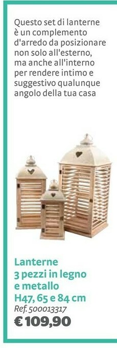 Bricocenter Lanterna offerta