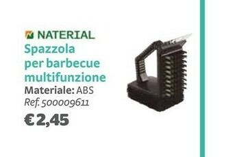 Spazzola per barbecue multifunzione