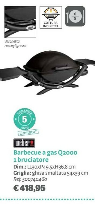 Bricocenter Barbecue A Gas offerta
