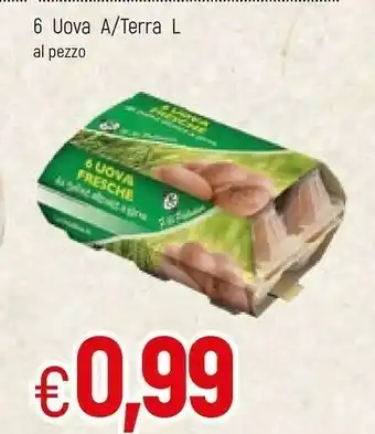 Famila Famila 6 Uova Fresche Allevate A Terra offerta