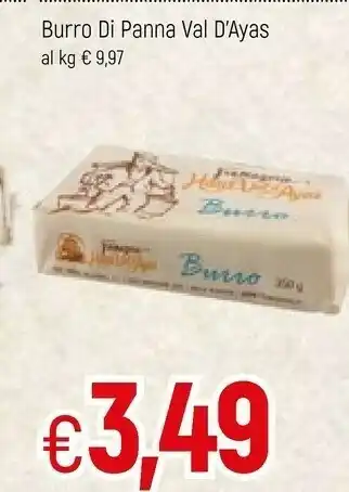 Famila Val D'ayas Burro Di Panna offerta