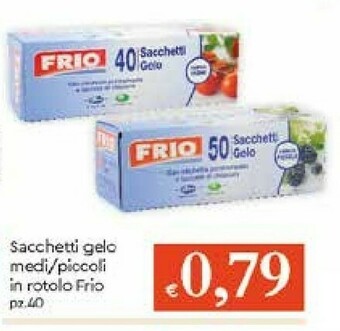 Galassia Frio Sacchetti Gelo Medi offerta