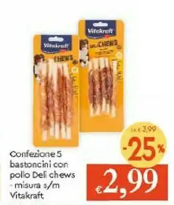 Galassia Vitakraft Confezione 5 Bastoncini Con Pollo offerta