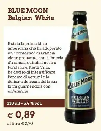 Galassia Blue Moon Belgian White offerta