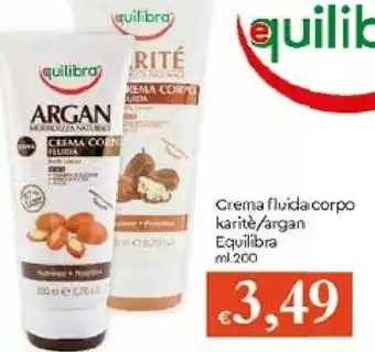 Galassia Equilibra Crema Fluida Corpo offerta