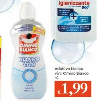 Galassia Omino Bianco Additivo Bianco offerta