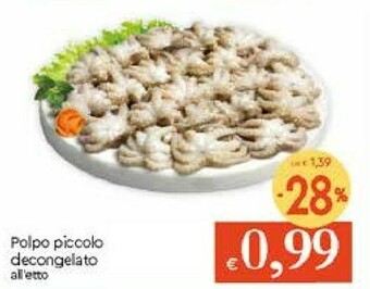 Galassia Polpo Piccolo Decongelato offerta