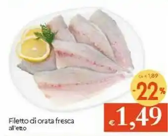 Galassia Filetto Di Orata Fresca offerta
