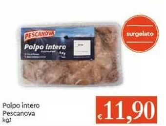 Galassia Pescanova Polpo Intero offerta