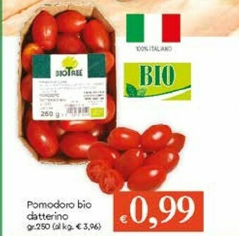 Galassia Pomodoro Bio Datterino offerta