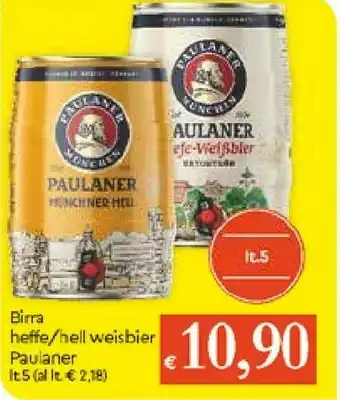 Galassia Paulaner Birra Heffe offerta
